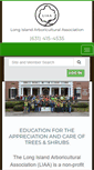 Mobile Screenshot of longislandarborists.org